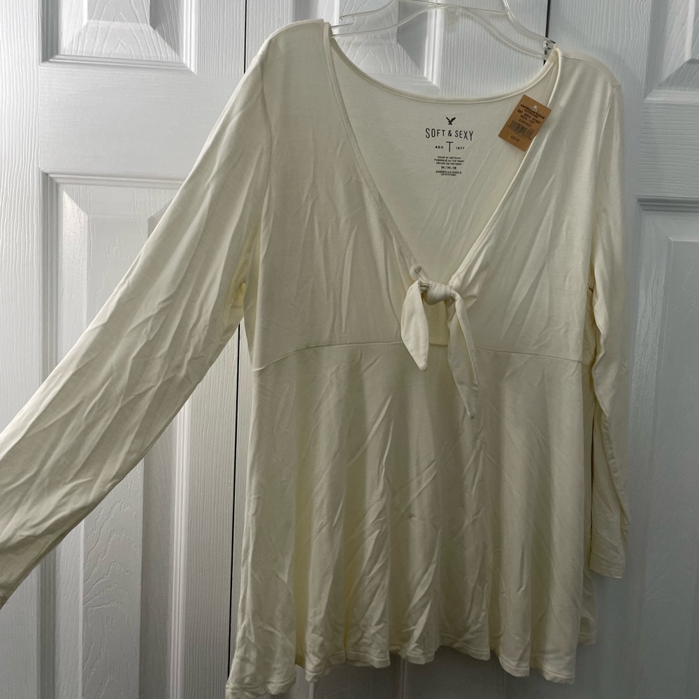 NWT American Eagle Outfitter’s Soft and Sexy white blouse